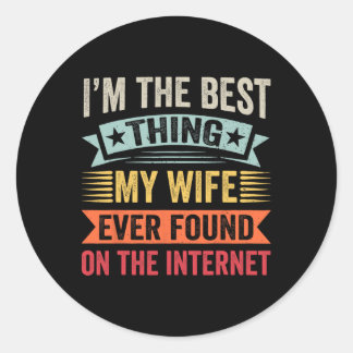 Funny Dad - Daddy Jokes - Family Vacation Trips I' Classic Round Sticker