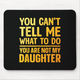 Funny Dad Design For Father Daddy Papa Men From Da Mouse Pad