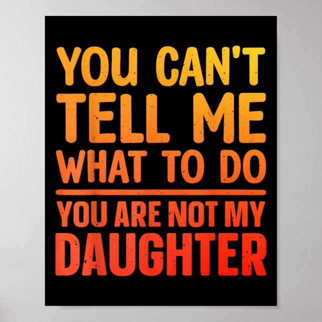 Funny Dad Design For Father Daddy Papa Men From Da Poster (Front)