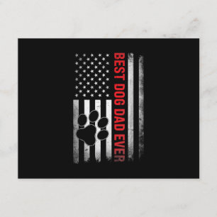 Funny Dad Fathers Day Dog Dad Enclosure Card