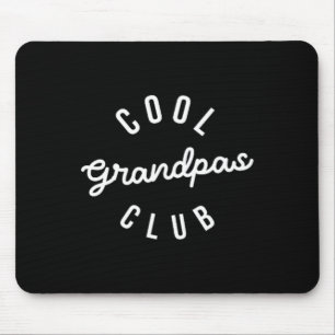 Funny Dad Fathers Day Shirt Cool Grandpas Club Mouse Pad