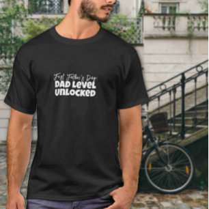 Funny Dad Ironic Slogan for First Father’s Day T-Shirt