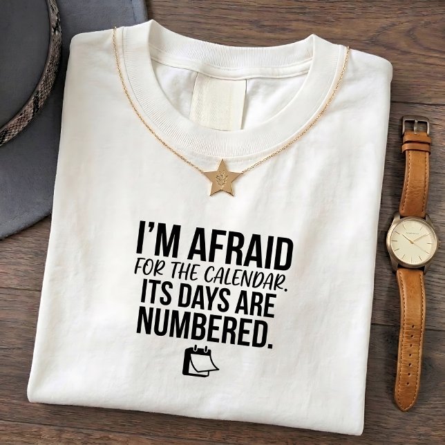 Funny Dad Joke Calendars Graphic Tee (Creator Uploaded)