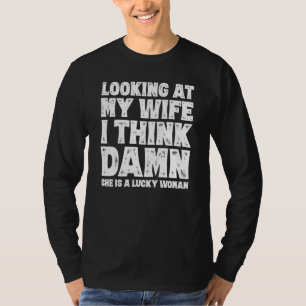 Funny Dad Joke Quote Shirt for Husband Father from