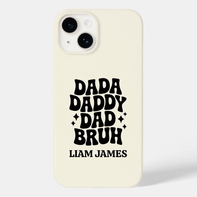 Funny Dad Jokes Fathers day gift for dad Case-Mate iPhone Case (Back)