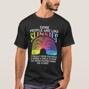 Funny Dad Jokes Mom Jokes Some People Are Like Sli T-Shirt