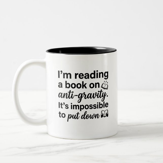 Funny Dad Jokes Mug Two-Tone Brew (Left)
