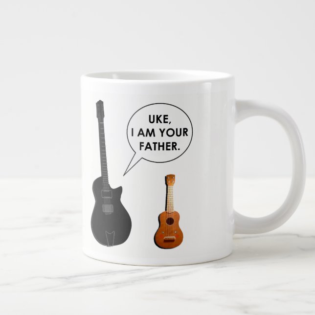 Funny Dad Large Coffee Mug (Right)