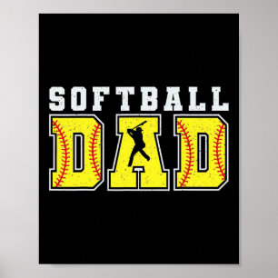 Funny Dad Life Softll Sell Grandpa Father's Day  Poster