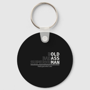 Funny Dad Old Man Grandpa Gag Birthday Fathers Day Keychain