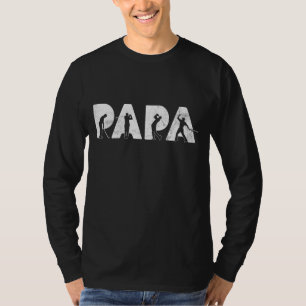 Funny Dad Papa Golf fathers day gifts T-Shirt