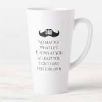 Funny Dad Quote Mustache Art