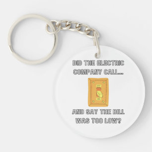 Funny Dad Sayings  Keychain