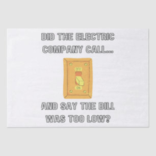Funny Dad Sayings Tissue Paper
