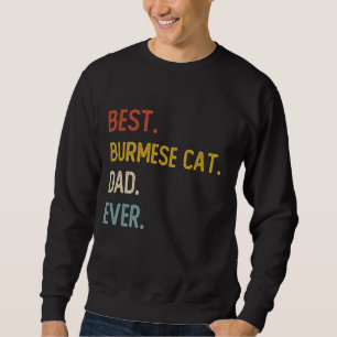 Funny Dad Shirt Best Burmese Cat Dad Ever Shirt Fa