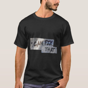 Funny Dad Shirt Duct Tape I Can Fix That Gift 