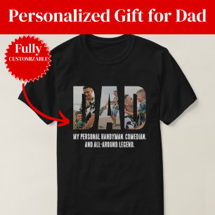 Funny Dad T-Shirt – Handyman, Comedian & Legend