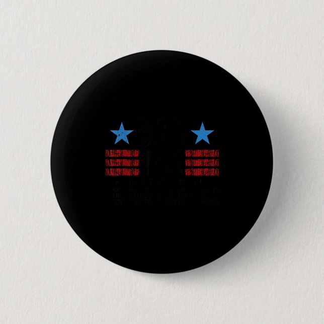 Funny Dad Tax Funny Definition Father's 2 Inch Round Button (Front)