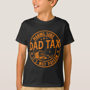 Funny Dad Tax Halloween Shirt Candy Pumpkin Dad Jo