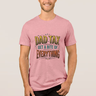 Funny Dad Tax Vintage Engraving Shirt Design_1