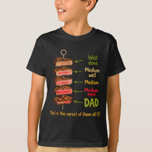 Funny dad you’re the rarest of bbq father’s day T-Shirt
