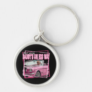 Funny Daddy's Home Trump Pink 2024 Take America Ba Keychain