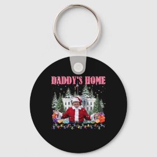 Funny Daddy's Home Trump Pink 2024 Take America Ck Keychain