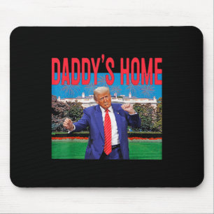 Funny Daddy's Home Trump Pink 2024 Take America Ck Mouse Pad