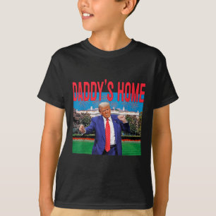 Funny Daddy's Home Trump Pink 2024 Take America Ck T-Shirt