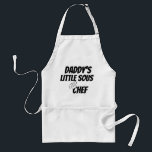Funny Daddy's little sous chef adult gift<br><div class="desc">Funny Daddy's little sous chef adult gift</div>