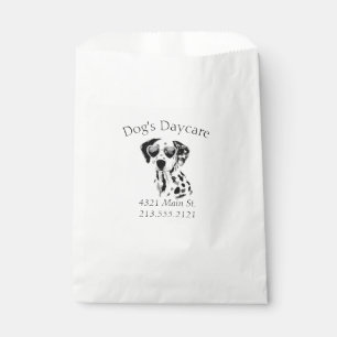 Funny Dalmatian Dog Business Favour Bag