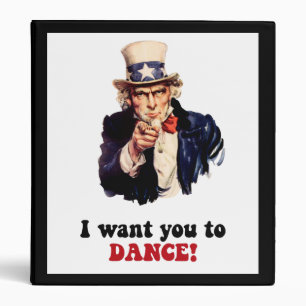 Funny dance binder