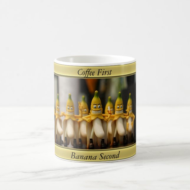 Funny Dancing Banana coffee Cup (Center)