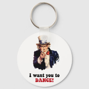 Funny dancing keychain