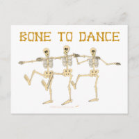 Funny Dancing Skeletons Bone To Dance Cartoon