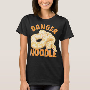 Funny Danger Noodle Snake Boys Snakes Meme Snek Ba T-Shirt