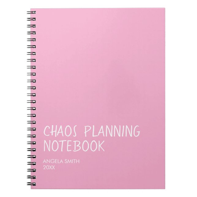 Funny Dark Humour Journal, Sarcastic Notebook, Off Notebook (Front)