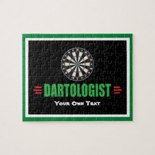 Funny Dart Game Lover Jigsaw Puzzle