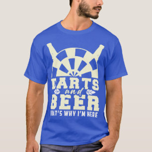 Funny darts beer saying darts motif dart player gi T-Shirt