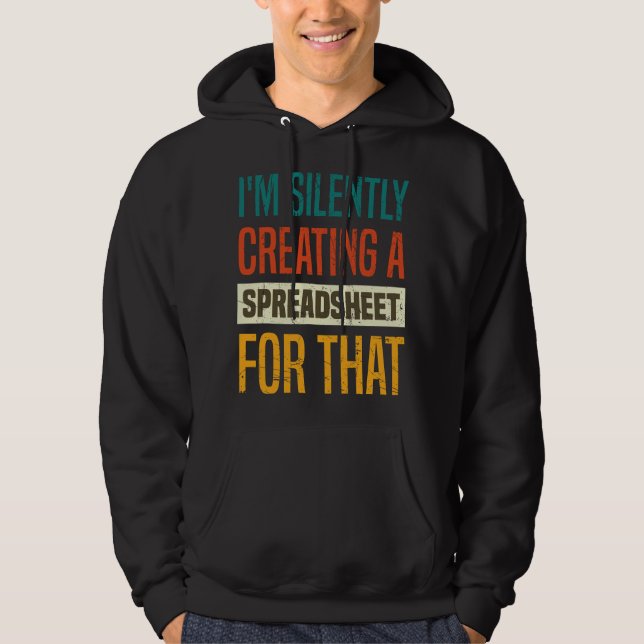 Funny Data Analytics Data Engineering for a Data S Hoodie (Front)