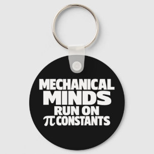 Funny day mechanical engineer march 14 humour Funn Keychain