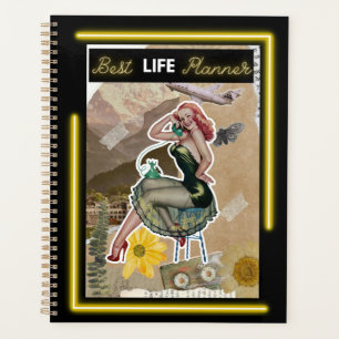 Funny Day Planner/Journal For Women Retro-Best Lif Planner