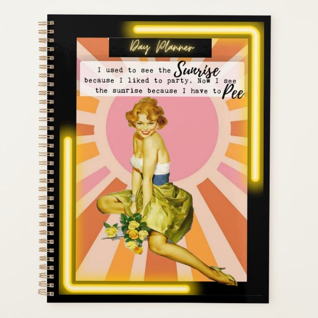 Funny Day Planner/Journal For Women Sassy-Doctor Planner (Front)