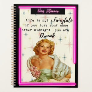Funny Day Planner/Journal For Women Sassy-Fairy Planner