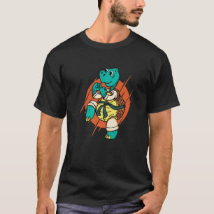 Funny Deadly Karate Turtle Tortoise Combat Sports T-Shirt