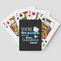 Funny Dealing with the Best Grandma Light Blue