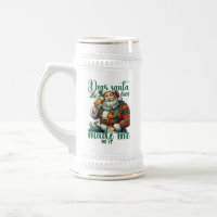 Funny dear Santa beer