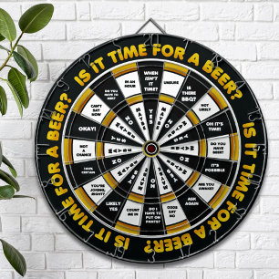 Funny Decision Maker - Beer Drinker Edition Dartboard