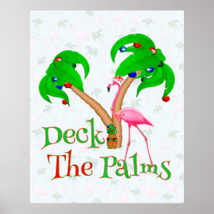 Funny Deck The Palms Poster