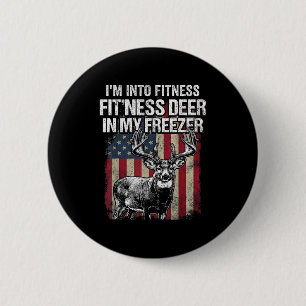 Funny Deer Hunting Art For Men Women Wildlife Hunt 2 Inch Round Button